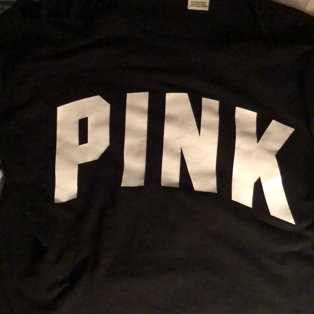 PINK Cold Shoulder Crew